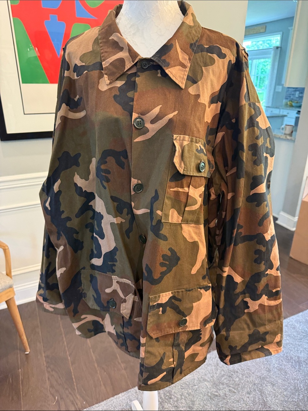 Winchester Military-Style Camouflage Field Jacket
